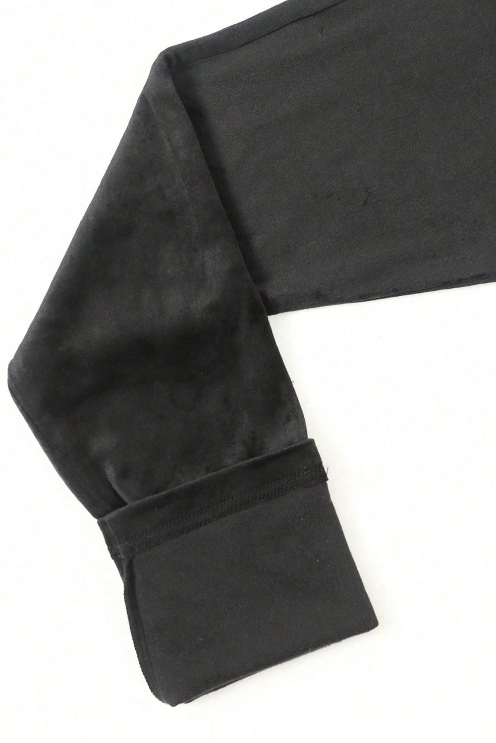 Classic High-Waist Thermal Black Leggings